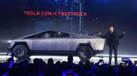 Tesla electric pickup truck starts rolling off the assembly line